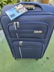 Travel Suitcase 26" 8 Wheels Spinner Combination Lock Extra Lightweight...