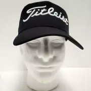 Titleist Players Breezer Adjustable Golf Hat Strap Cap BLACK Embroidered #88681