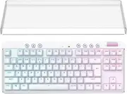 Geekria Tenkeyless TKL Keyboard Dust Cover, Frosted Acrylic Keypads Cover for 80% Compact 87 Key Computer Mechanical Gaming Wireless Portable Keyboard, Compatible with Logitech G715, G713