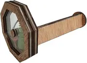 KICHOUSE Kaleidoscope for Mini Mirrors Brain Mirroor Lens Turnicate Kit Classic Childrens Out Door Outdoor Brown Acrylic
