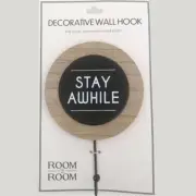 Wall Mount Key Rack Hanger Holder 4 Hook Chain Storage Keys Organizer Home Decor