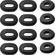 XFUYI 12pcs Motorcycle Side Cover Rubber Gasket Trim Kit for CG125 CB100 550K 550F 750F CB125S XL 100 125 Rubber
