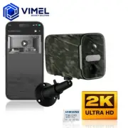 Home Security Camera 2K ULTRA HD 4G Monitoring 128GB Outdoor Human Detection