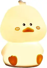 Bedroom Night Light - Touch Sensor Night Light for Bedroom,Adorable Nightstand Atmosphere Light, Cute Duck-Shaped Sleeping Night Light for Living Room