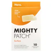 Hero Cosmetics, Mighty Patch® Surface, 10 Hydrocolloid Patches