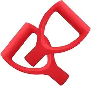 Abaodam 2pcs D Shaped Handle for Shovels and Scoops Slip Resistant Garden and Clearing Tool Easy Replacement for Digging and Raking Accessories