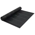 Weed & Root Control Mat Black 2X100 Pp polypropylene Weed Control Fabric