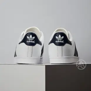 Adidas Coast Star 男款 白藍 經典 復古 百搭 皮革 舒適 休閒鞋 EE9950
