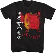 [American Classics] Alice in Chains T Shirt Jar of Files Mens Short Sleeve T Shirts 90s Music Vintage Style Graphic Tees