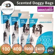 [100 400 1000 2400pcs] Dog Poo Waste Bags Scented-Pet Cat Pooper Scooper Toilet