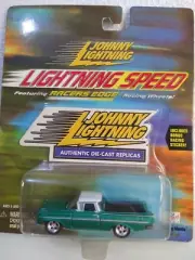 Johnny Lightning Speed 1959 Chevy El Camino Car and Sticker NIP