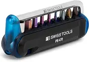 PB Swiss 9 Screwdriving Tool and Two Tire Levers in Cardboard Box, Blue