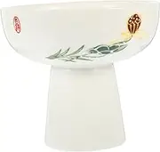 FELTECHELECTR Sturdy Ceramic Mousse Cup Household Dessert Bowl Footed Ice Cup for Parties