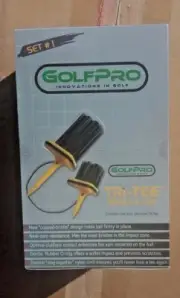 48 TEES GOLFPRO TRI-TEE BRISTLE BRUSH TEES 2 3/4" Optimal Contact Driver/Wood