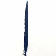 18" to 20" Reeves Pheasant Tail Feather - Royal Blue ((SECONDS))