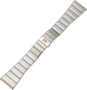 [CZKE] Stainless Steel Watchband For Omega Watch Strap 15mm 17mm 18mm 23mm 25mm Solid Metal Watch Band Steel Bracelet