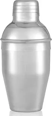 Handheld Cocktail Martini Shaker,Stainless Steel Drink Mixer 11.8oz, Silver