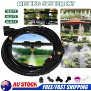 6-25M Outdoor Misting Cooling System Kit Garden Plant Irrigation Water Mist Set