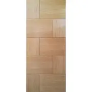 Woodcraft 2040 x 820 x 40mm Entrance Door Oak Veneer UV01