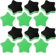 SEWACC Whiteboard Erasers 12 Pack Mini Eva Felt Erasers for Dry Erase Boards Classroom Office Supplies