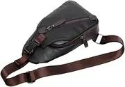 [TINEASUR] Lightweight Shoulder Bag for Men Outdoor Crossbody Bag Sling Bag for Travel Day Trip Camping Walk