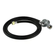 1LB Propane Regulator with 5FT Extension Hose Fitting for Grill Stove Fire Pit