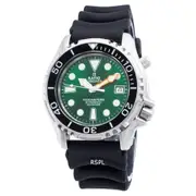RATIO FreeDiver Helium Safe 1000M Stainless Steel 1066KE20-33VA-GRN Mens Watch