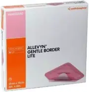 Foam Dressing 6 X6" Square Adhesive Sterile (#66800840, Sold per Box)