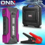 15000mAh Power Bank Mini Car Jump Starter Booster Battery Charger Jumper Purple