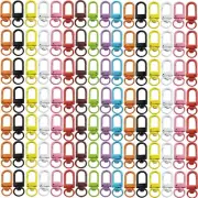 100PCS Lanyard Swivel Snap Hooks Heavy Duty Metal Lobster Claw Clasps for Backpa