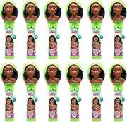 Pop Ups! Moana Lollipop Holder | Collectable Moana Toy Lollipop Case | Halloween, Party Favors for Goodie Bags, Piñata Candy, Game Prizes | Bulk Set of 12 | Lollipops Included