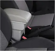 Auto Armrest Box for Mitsubishi Colt Armrest Box Interior Special Retrofit Parts Center Car Armrest Box Center Storage Box USB(C Style Gray)