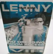 Lenny Kravitz Backstage VIP Pass Original 2002 Rock Music Concert Gift Original
