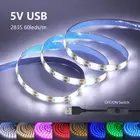 5V USB Led Strip Light SMD 2835 60Leds/m Flexible Ribbon Tape TV Background Ligh