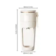 Portable Blender For Shakes And Smoothies 10 Blades And Type-C Rechargeable