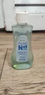 Vintage 1987 Alpha Keri Moisture Rich Body Oil 2 Oz