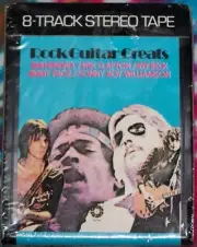 VARIOUS Rock Guitar Greats SPRINGBOARD SEALED 8-Track HENDRIX CLAPTON BECK PAGE