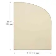 Vermont Castings Defiant Left Glass: 1600064-AMP