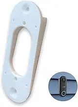 Sactulaz 4" Standard Vinyl, Hardi Board, Aluminum, Cedar Siding Mount for Reolink Doorbell Wifi Camera, Wedge Kit Design for Nest Wireless Doorbell