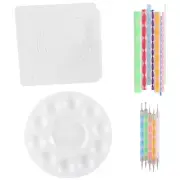 Mandala Dotting Stencil Tools Rock Painting Kit Ball Stylus Dotting Tools1252