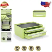 Macaron Green 12.5" Mini Toolbox with Drawers - Stylish and Functional Storage