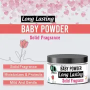 Baby Powder Solid Perfume Balm | Long lasting Fragrance for Unisex