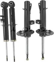 4PCS Front Rear Suspension Shock Absorber Strut，Compatible With BMW MINI Cooper R50 R52 R53 33526768412 33506764913 31316768409
