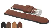 22mm Distressed Leather Watch Band Strap for Montblanc 4810