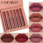 6Pcs Matte Liquid Lipstick Sets Permanent Stay on Lipstick Lip Set GXP