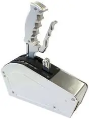 Aeroflow Attack 3 Speed Gate Shifter Forward Pattern Silver Bang - AF72-9021