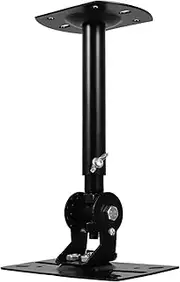 iplusmile Speaker Stand Speakers Ceiling Speaker Mount Heavy Duty Speaker Wall Bracket Adjustable Speaker Mount Holder Heavy Duty Speaker Bracket Wall Mounted Speaker Hanger Iron Black