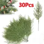 10/30Pcs Artificial Pine Branches – Christmas Artificial Flowers Pine Tree Pine