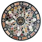 30" Custom made coffee table top with black centre