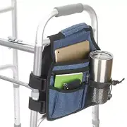 Side Walker BagsWalker Organizer Pounch for Rollator and Folding WalkersWalke...